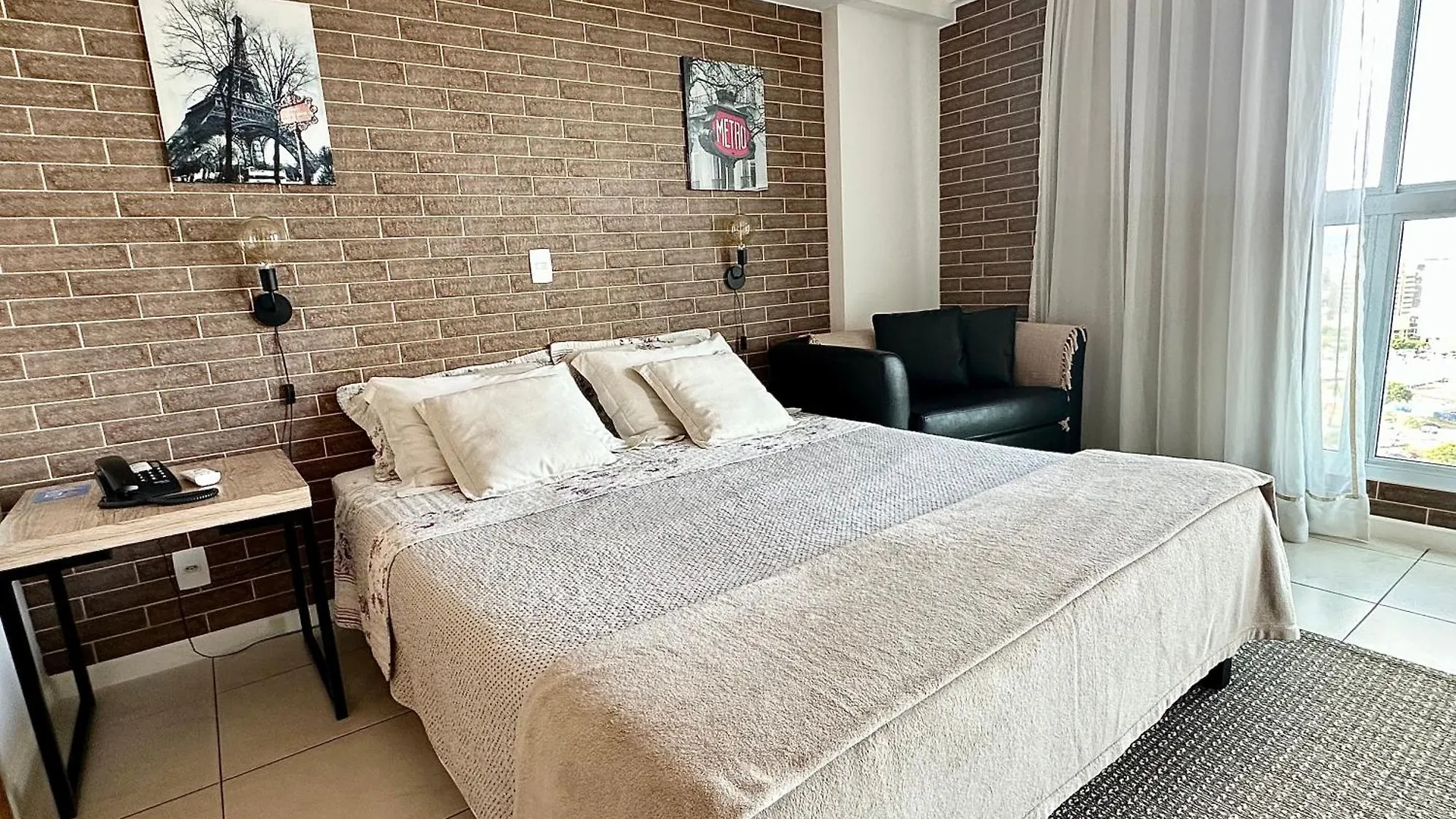Ed Saint Moritz, Flat Com Garagem 02, Shn No Coracao De Brasilia Daire