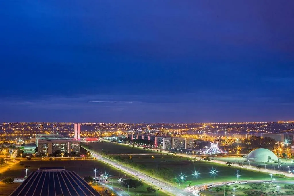 Ed Saint Moritz, Flat Com Garagem 02, Shn No Coracao De Brasilia Apartment Brazil